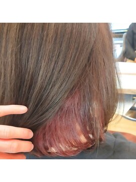 ヘアリゾートハピネス インナーカラー☆