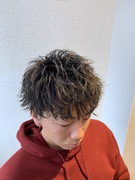 ヘアアンドフェイス ルースト(hair&face ROOST) 無造作強めスパイラル