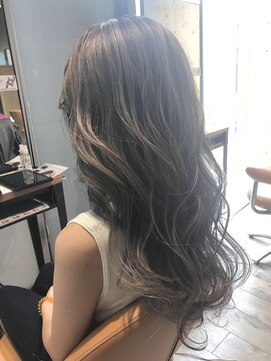 ジャストビューティ ルフレ 金沢八景店(Just Beauty Rufure) マロンベージュ/Aラインボブ/かきあげ/金沢八景