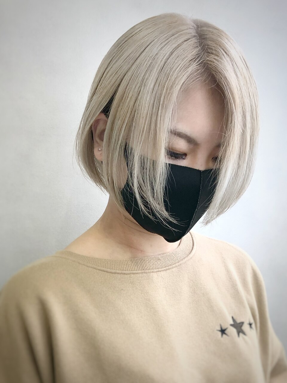 Brightlele ウィッグ コスプレ フルウィッグ ボブ 黒髪 ショート