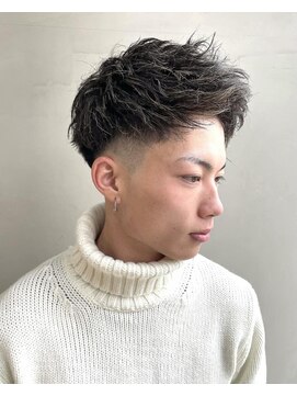 アンジェリカ 難波店(ANGELICA) メンズ必見ハイライト×フェードスタイル！