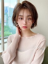 シルクレイ 吉祥寺店(Silk-lei) 大人かわいいフェザーバング色っぽショート30代40代吉祥寺