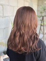 ニキ ヘアー ネイル 子安店(niki hair, nail)&nbsp;やわからピンクベージュ