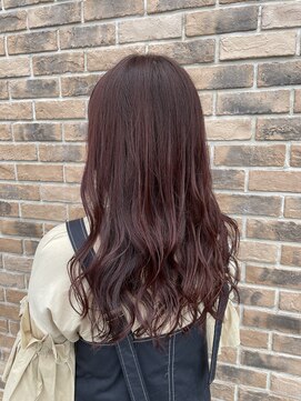 美容室エクストラアーツジャパン(X ARTS JAPAN) つやピンクカラー