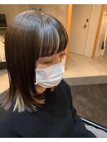 イジュ(iju)&nbsp;前髪インナーカラー