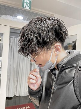 テトラ バイ ネオリーブ 横浜西口店(tetra by neolive) 横浜★前下がりマッシュのツイストスパイラル