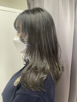 エイト プラット 渋谷2号店(EIGHT plat)&nbsp;レイヤースタイル　ブルーブラック