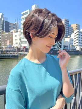 ジエクト 本店(The Ect) 大人可愛い前下がりショートボブ☆20代30代40代50代◎【心斎橋】