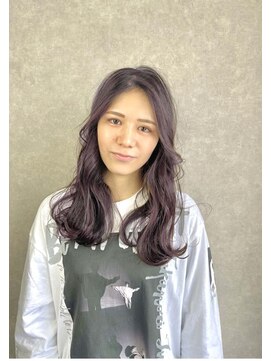 ムード タテマチ(mood tatemachi) ブルーラベンダー韓国風ヘア♪