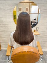 ジーナ 本八幡(Zina)&nbsp;大人かわいい20代30代40代小顔ショコラベージュ　Zina本八幡