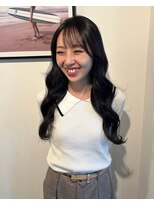 マリン(Marine)&nbsp;20代30代ダークグレージュカラーロングヘア