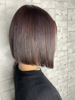 大須賀美容室 けやき通り店&nbsp;手入れしやすいミニボブ