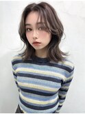 くびれミディ×チャコール系グレージュカラー×BYKARTE TR