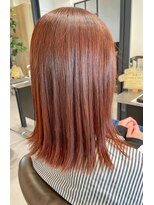 クラップス 弘明寺店(CLAPS)&nbsp;切りっぱなしボブ×ピンクブラウン