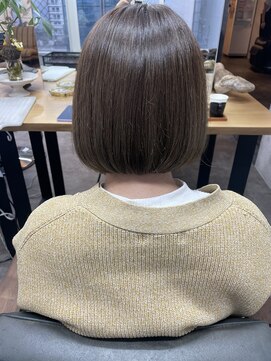 ヘアスタジオニコ(hair studio nico...) 赤味ゼロ★マットボブ★