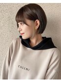 Repeace.ボブ×イヤリングカラー