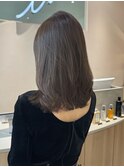 透明感たっぷりココアグレージュ