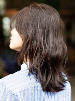 ノル(nol)の写真/【世界初ICEA認証取得のオーガニックカラー】髪と頭皮を優しくケア◎/艶感・質感・色持ちが抜群！