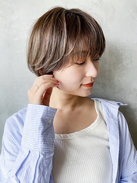 シオン(shion) 美髪ホワイトブロンドショートボブ_58595