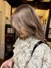 【あなたも小顔に★】前髪・顔まわりカット＋艶髪透明感カラー