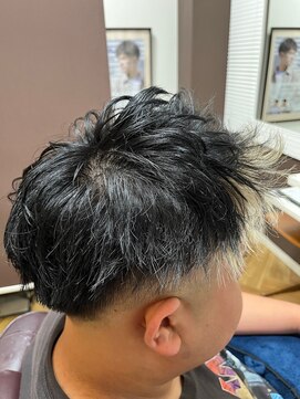 ルシードスタイルバレッタ フォーメン(LUCIDO STYLE BARRETTA for men) バングカラー