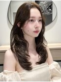 韓国ヘア/レイヤーカット/縮毛矯正/髪質改善/前髪顔まわりカット