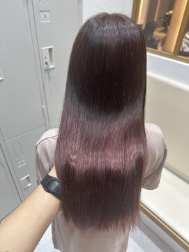 アレンヘアー 松戸店(ALLEN hair) 大人ピンクブラウン【ブリーチなし/松戸】