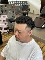 スウェル 千葉店(Swell)&nbsp;オールバック×ツイストスパイラルパーマ