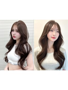 【学割U24】おトクにかわいく♪[池袋/池袋駅/ブリーチなしダブルカラー/顔周りカット/学割]