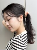 立川駅徒歩３分半/韓国ヘア/髪質改善/前髪・顔まわりカット
