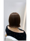ぱつっと切りっぱなしボブも可愛過ぎます♪YURI/博多美容室