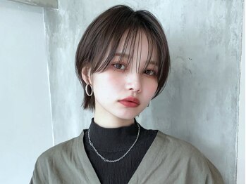 レヴ 草加店(LEV.)の写真/お客様の骨格、毛質に合わせてオートクチュールなカットを施します♪乾かすだけで決まるヘアスタイルが◎