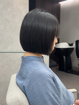 ルネ 北千住(Renee) ボブ/縮毛矯正/切りっぱなし/外ハネ/北千住