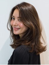 スピンヘアー 桂店(Spin hair)&nbsp;やわらかブラウンで叶える大人上品レイヤーヘア