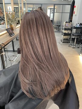 リベルテ(Liberte) 《liberte》髪質改善カラー/ミルクティーピンク