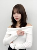 くびれレイヤー/顔まわりカット/レイヤーカット/小顔ヘア