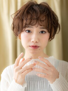 カバーヘア ブリス 北浦和(COVER HAIR bliss) 大人かわいいゆるふわカールマッシュパーマA4北浦和20代30代40代