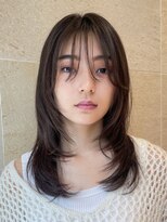 ビュートリアム265(BEAUTRIUM 265)&nbsp;ミディアムレイヤー/ワンカール/ウザバング/ココアブラウン/銀座