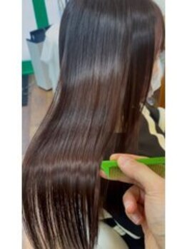 モデスト(modesto)の写真/髪のご褒美、贅沢ケア◆厳選トリートメントカラーで叶える光を纏うような「うるツヤ」の美しさをあなたに！