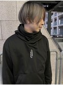 メンズ/ブリーチカラ/アッシュベージュ/マッシュショート
