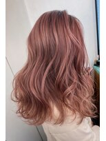 ロア インターナショナル 新宿店(LoA International)&nbsp;【新宿】バレイヤージュピンクベージュラベンダーピンクアッシュ