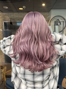 ラフ 難波店(LAFF) バレイヤージュ/シャドウルーツ/ハイライト/レイヤーカット