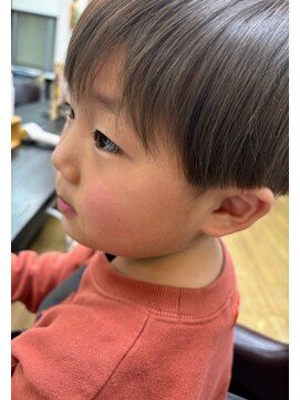 稲月美容室 刈り上げマッシュ