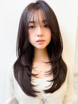 ソア 渋谷(soar)&nbsp;レイヤーカット/春夏カラー/暖色カラー/髪質改善