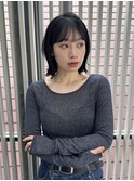 女性らしいボブ
