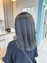 アースオーセンティック 大分下郡店(EARTH Authentic) 白髪ぼかしシルバーハイライト