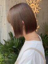 ヘアプレイスソル (HAIR PLACE SoL)&nbsp;ショートボブストレート/透明感ベージュアッシュ