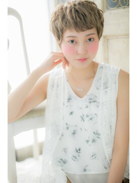 モッズ ヘア 福岡姪浜店(mod's hair) ハイトーン★個性的モダンショート