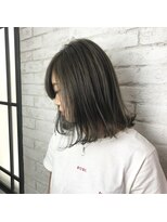 プライズ アイリス 池袋東口店(prize Iris)&nbsp;切りっぱなしグレージュハイライトカラー！池袋　東口　HARUKA