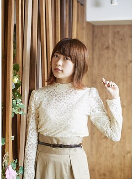 アシュリー(ashuley) 【ashuley】ナチュラル外ハネボブ☆